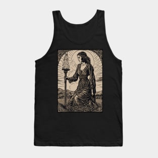 Light The Way - Fairytale Tarot Scene Tank Top